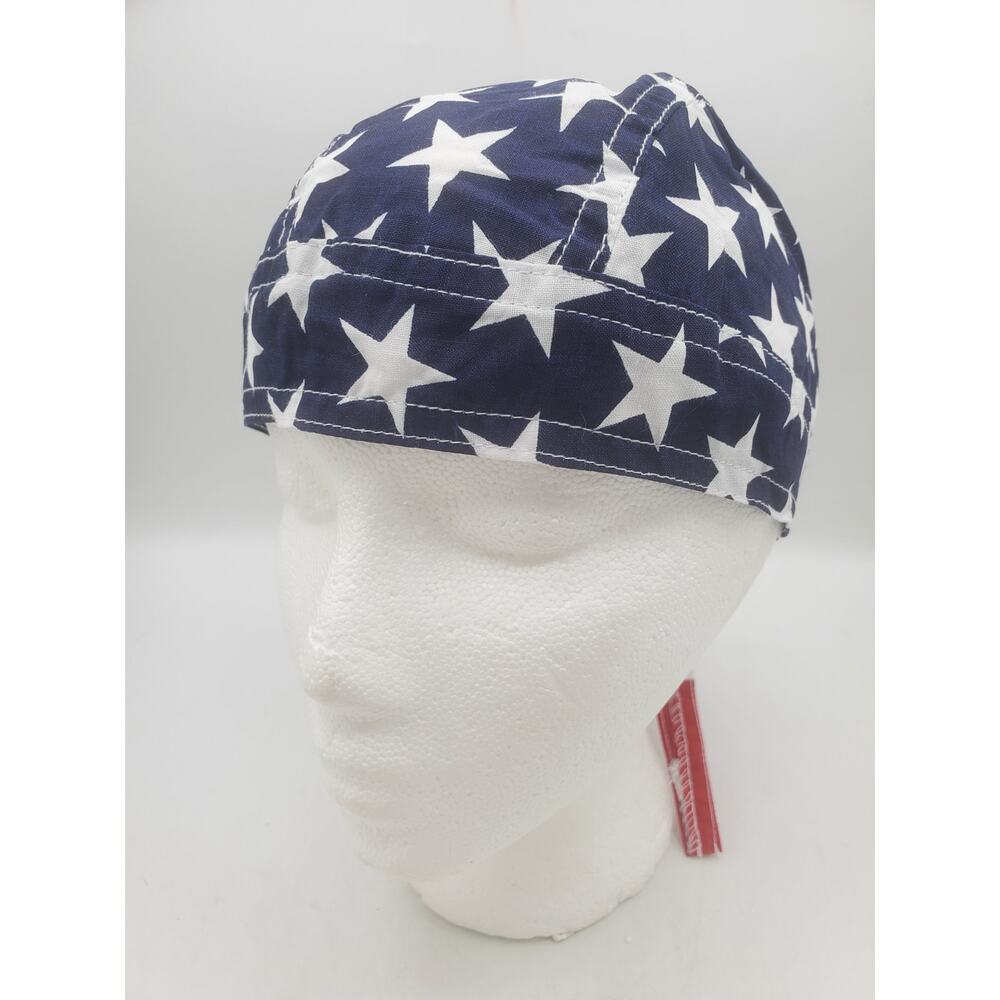 NEW Zan Headgear Motorcycle American Flag Stars Red White Blue Flydanna Headwrap